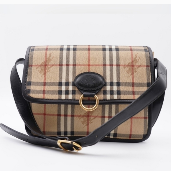 💐BURBERRYS NOVA CHECK SHOULDER/CROSSBODY BAG - Picture 1 of 14